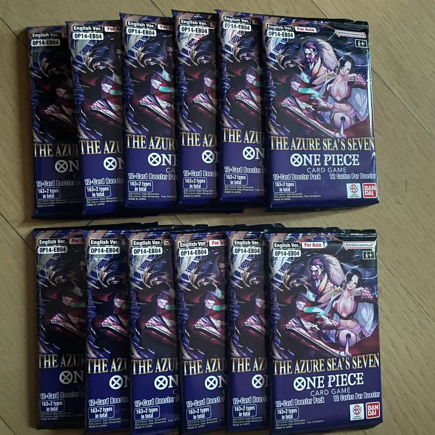 [BUNJANG] One Piece OP-14 English Edition 12 Pack Bundle Set / 원피스 북미판 OP-14 영판 12팩 일괄판매