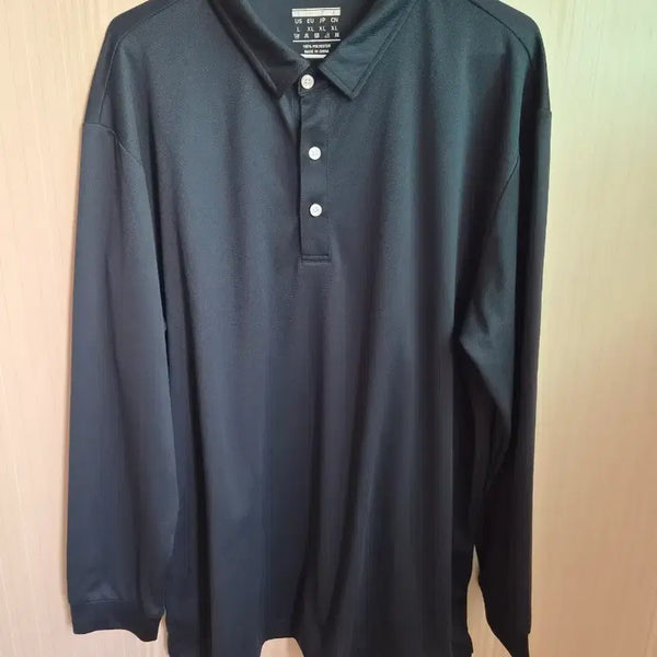 [BUNJANG] Men's Navy Golf Polo Shirt / 남성 골프카라티