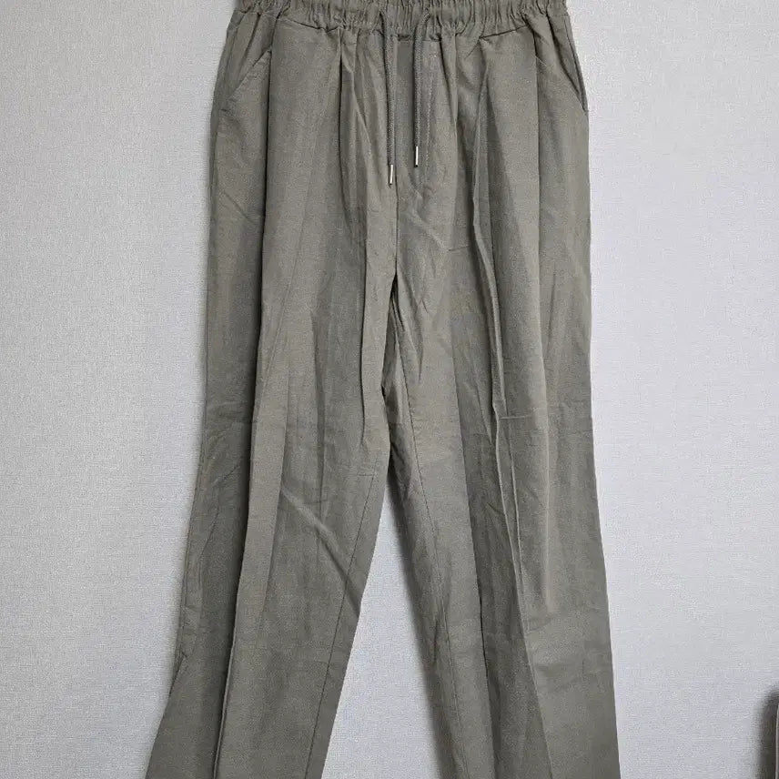 [BUNJANG] Camel Khaki Wide Banding Pants / Camel 카키 와이드 밴딩 팬츠 3(L~)/ 새상품