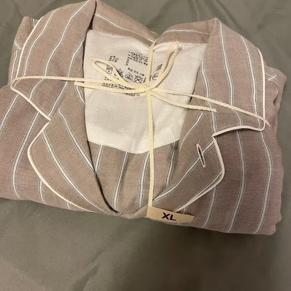 [BUNJANG] Muji Men's Double Gauze Long Sleeve Pajamas XL / 무인양품 남성 이중가제 긴소매 파자마 XL