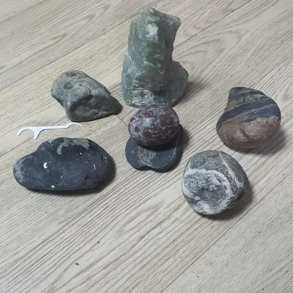 [BUNJANG] Collection of 7 Natural Stones / 자연석 모음 7개