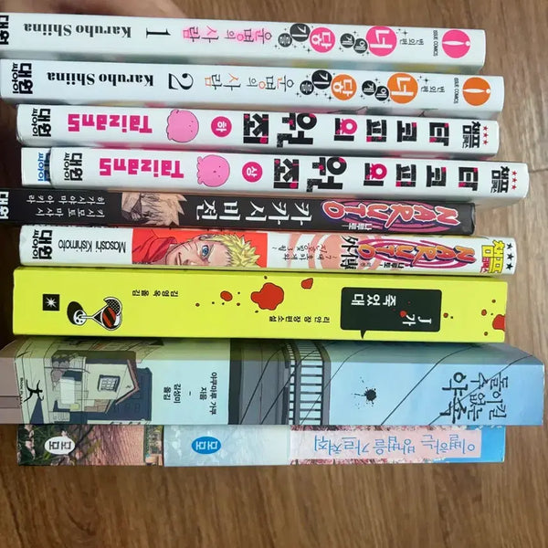 [BUNJANG] Manga & Novels Bundle / 만화책, 소설 (타코피, 나루토, 너에게 닿기를 등)