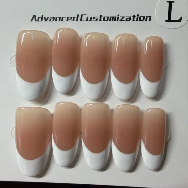 [BUNJANG] Custom Nail Tips - Size L (Length 2.5) / 네일팁 판매 길이 2.5 사이즈 L (110)