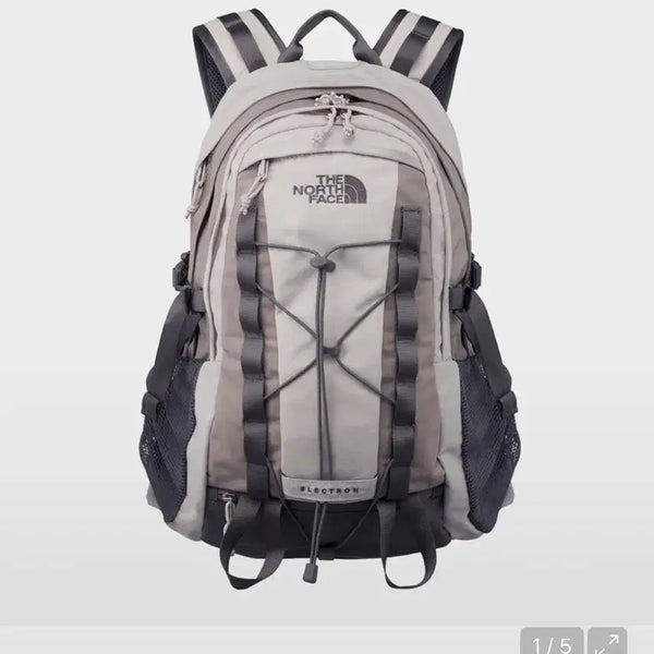 [BUNJANG] The North Face White Label Electron Backpack White Sand NM2DR06L / 노스페이스 화이트라벨 일렉트론 백팩 화이트샌드 NM2DR06L