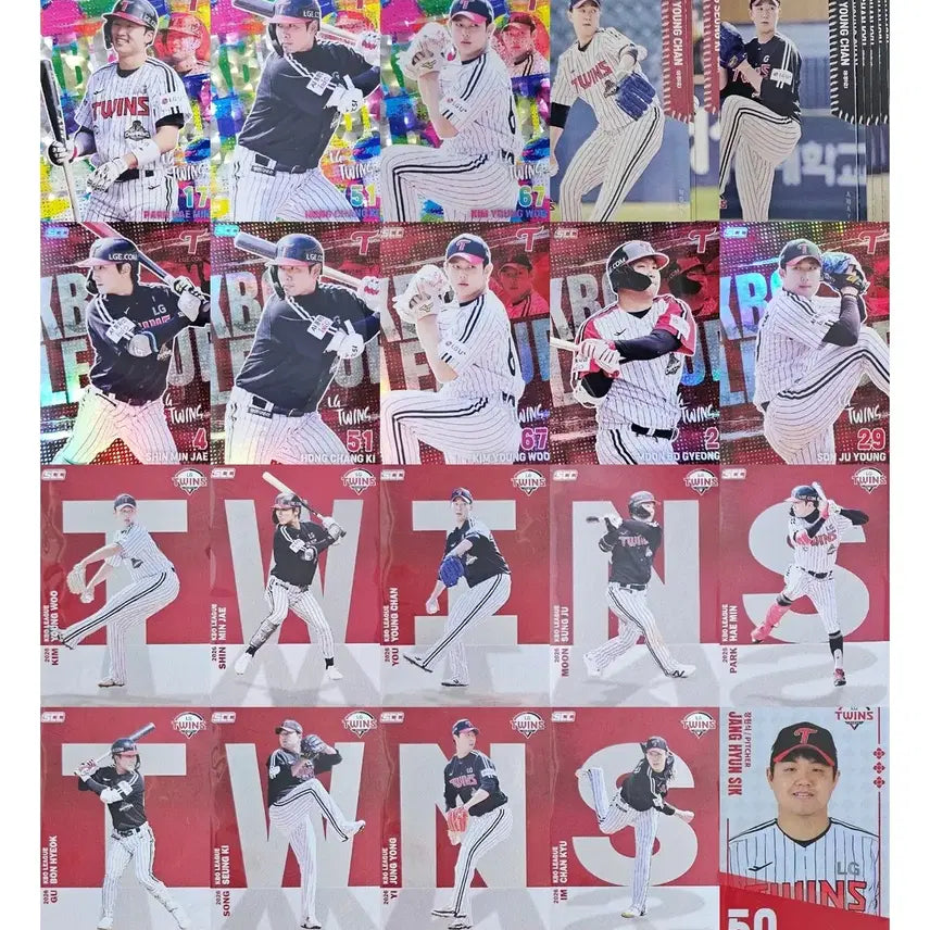 [BUNJANG] LG Twins KBO Baseball Cards (105 Cards Total) / 2026 KBO카드 [LG트윈스 105장]