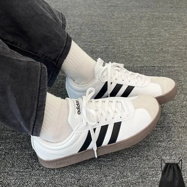 [BUNJANG] Adidas Samba Vegan White Black Sneakers / 아디다스 삼바 비건 화이트블랙 스니커즈