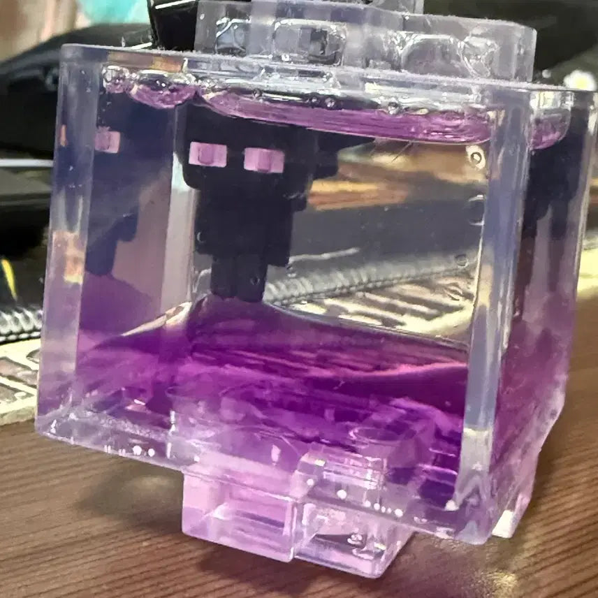 [BUNJANG] Minecraft Enderman Water Globe Keychain / 마인크래프트 워터볼 앤더맨 판매