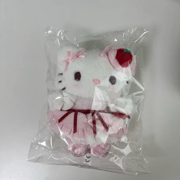 [BUNJANG] Sanrio Shortcake Kitty Mascot / 산리오 쇼트케이크 키티 마스코트