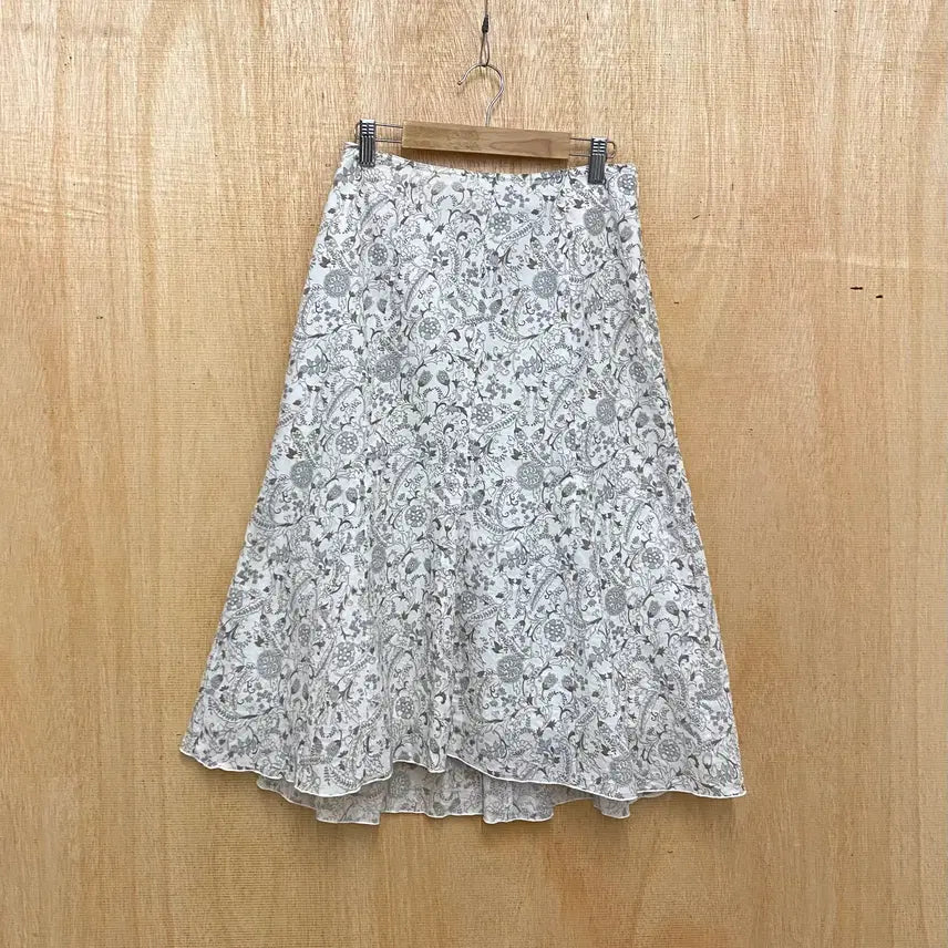 [BUNJANG] COMME CA ISM Floral Mermaid Skirt / COMME CA ISM floral skirt 꼼사이즘 플로럴 스커트