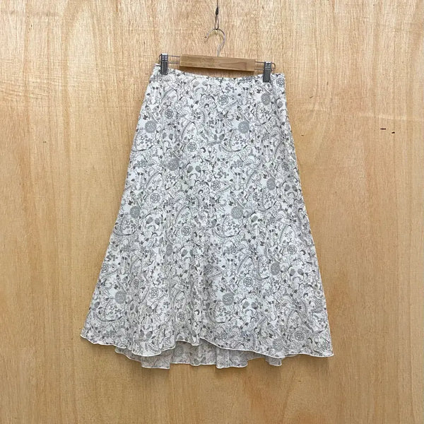 [BUNJANG] COMME CA ISM Floral Mermaid Skirt / COMME CA ISM floral skirt 꼼사이즘 플로럴 스커트