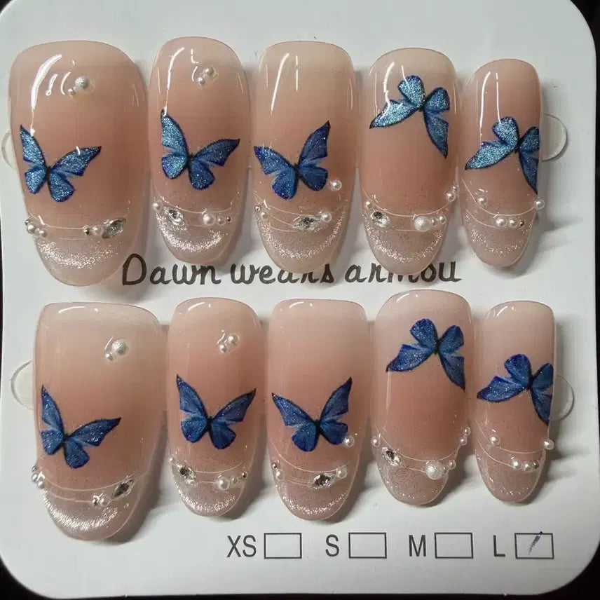 [BUNJANG] Nail Tips Size L (Set of 116) / 네일팁 판매 길이 2.5 사이즈 L (116)