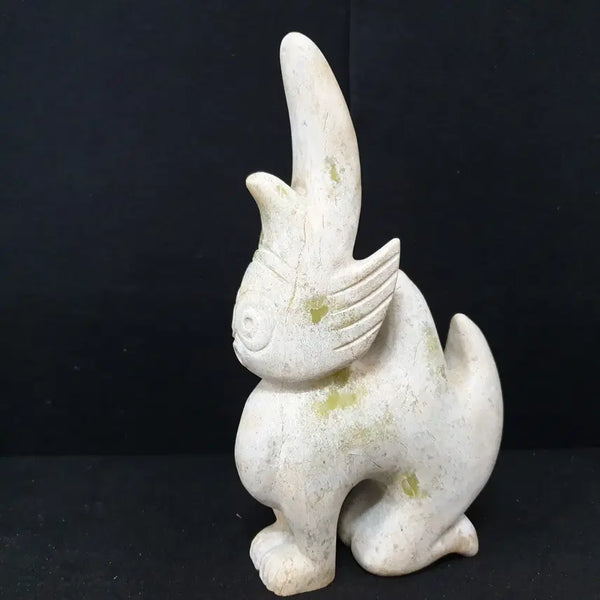 [BUNJANG] Hongshan Culture 'Ji Gu Bai' (Chicken Bone White) Jade Animal Figurine / (수원만물)툴토 계골백 홍산옥기