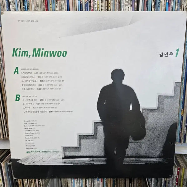 [BUNJANG] Kim Min-woo 1st Album Hit Song LP Vinyl Record / 김민우 1집 히트곡 lp판