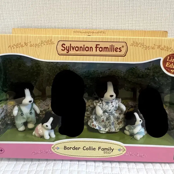 [BUNJANG] Sylvanian Families Border Collie Family Set / 실바니안 보더콜리 아기 어른 청소년