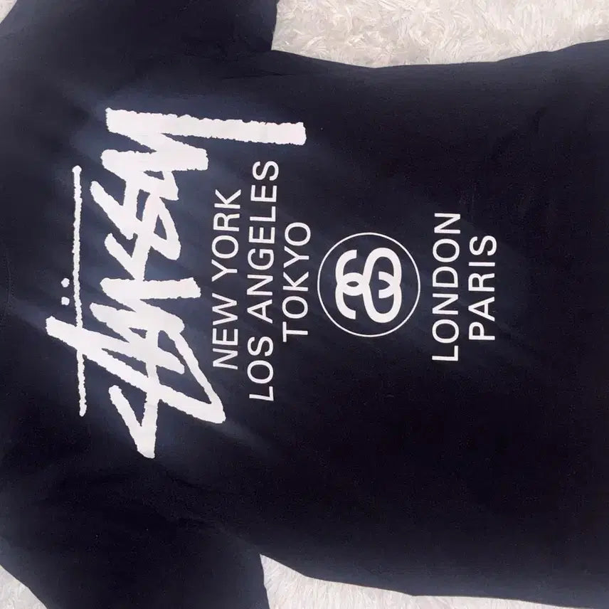 [BUNJANG] Stussy World Tour T-Shirt / 스투시 월드투어 반팔 판매합니다