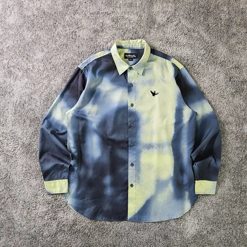 [BUNJANG] Mark Gonzales Tie-Dye Long Sleeve Shirt / Mark Gonzales 긴팔 셔츠