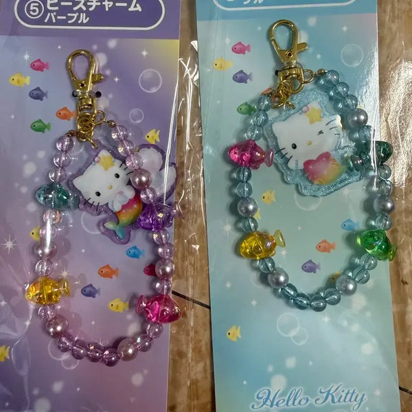 [BUNJANG] Hello Kitty Bead Charm Blue/Purple / 헬로키티 비즈 참 블루/퍼플