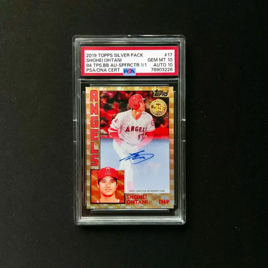 [BUNJANG] Shohei Ohtani Gold Card (Handmade High-Quality Reprint) / 수제 고품질 리프린팅 오타니 쇼헤이 골드 카드