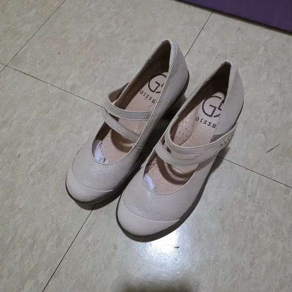 [BUNJANG] Jshue Mary Jane Shoes Genuine Leather Handmade Heels 5.5cm Size 230 / 제이슈 메리제인 구두 소가죽 수제화 5.5cm  230사이즈