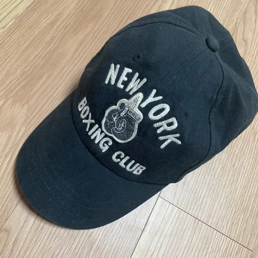 [BUNJANG] New York Boxing Club Black Ball Cap / 뉴욕 복싱 클럽 볼캡 블랙