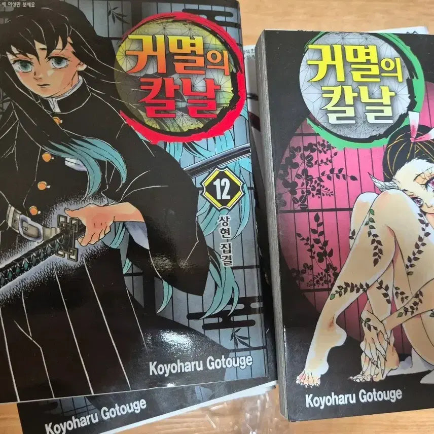 [BUNJANG] Demon Slayer: Kimetsu no Yaiba Complete Manga Set Volumes 1-22 / 귀멸의 칼날 1권부터 22권까지 싸게 팝니다 [급처, 배포]