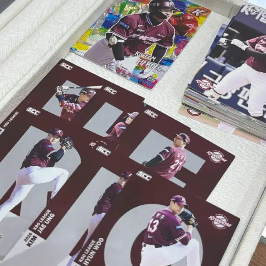 [BUNJANG] Kiwoom Heroes Joo-hyung Lee Bundle Set / KBO 카드 키움히어로즈 이주형 홀로패러렐 이주형 포함 일괄