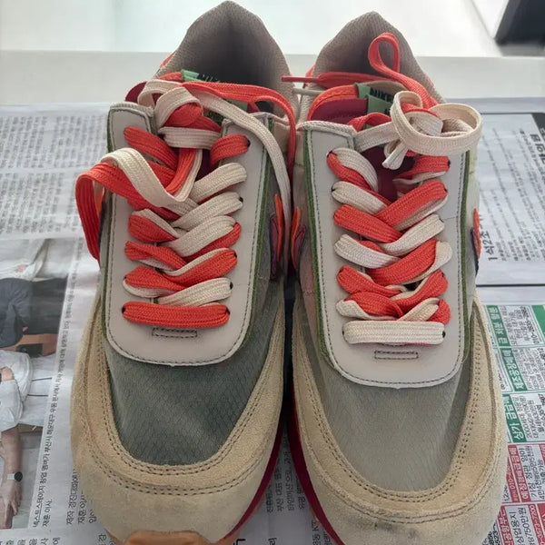 [BUNJANG] Nike x Sacai x Clot LDWaffle 'Net Orange Blaze' (DH1347-100) - Size 270mm / 나이키x사카이x클롯 LD와플 270