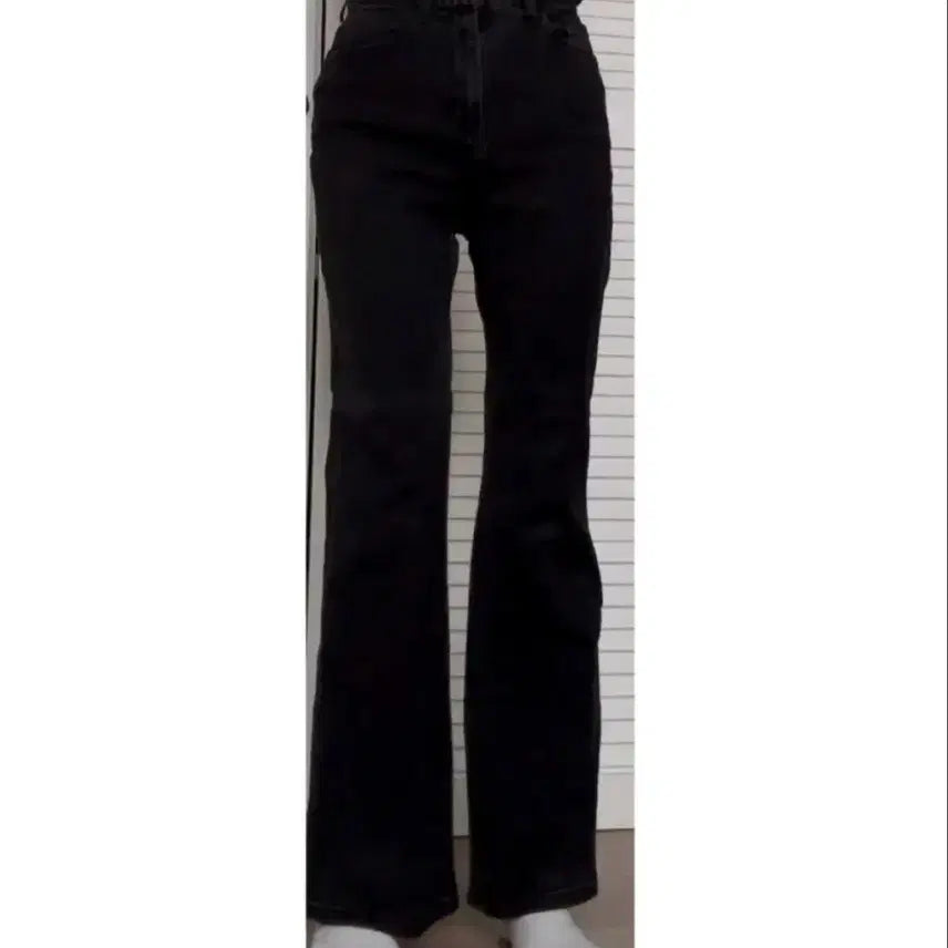 [BUNJANG] Black Blue Bootcut Denim Pants Jeans / 흑청 부츠컷 데님 팬츠 청바지