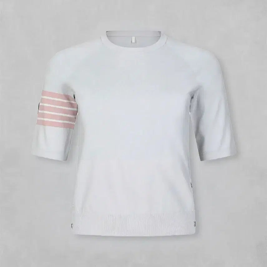 [BUNJANG] Amazingcre Ghost Round Neck Short Sleeve Pullover Sweater / [AMAZING CRE] 어메이징크리 고스트 라운드 넥 숏 슬리브 풀오버