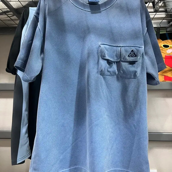 [BUNJANG] Nike ACG Watchman Peak T-Shirt Blue Void / 나이키 ACG 워치맨 피크 티셔츠 블루 보이드