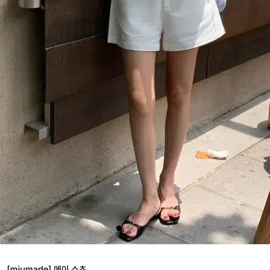 [BUNJANG] Lovemeu May Shorts Khaki L / 러브미우 메이 쇼츠 카키 L