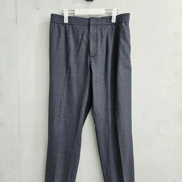 [BUNJANG] COS Men's Gray Summer Wool Blend Banding Slacks / COS 남성그레이 여름썸머울혼방 밴딩 슬랙스