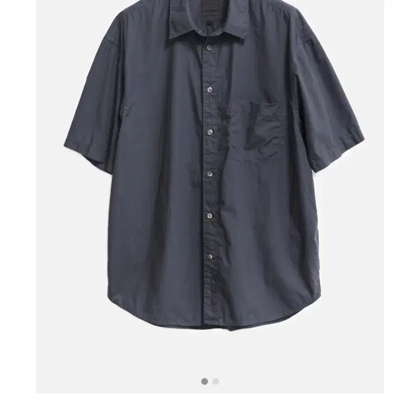 [BUNJANG] Gonak Washed Glitch Half Shirt (L) / (구매, L, 색상 무관) 고낙 워시드 글리치 하프 셔츠