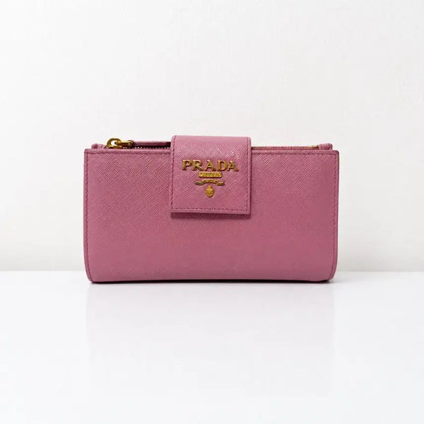 [BUNJANG] Prada Saffiano Vitello Long Wallet OS / { OS } 프라다 사피아노 비텔로 장지갑