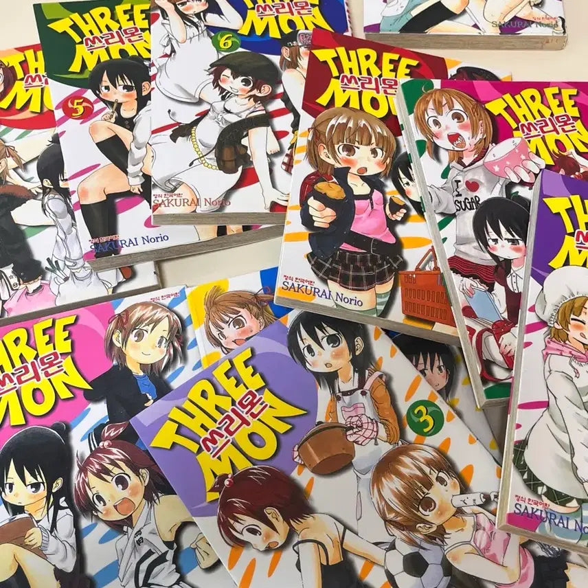 [BUNJANG] Three Monsters Volume 1-10 Set / 쓰리몬 1-10