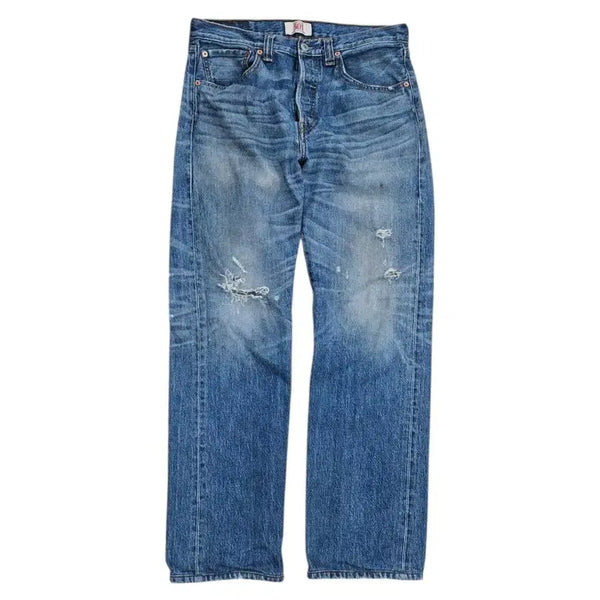 [BUNJANG] Levi's 501 Distressed Jeans - Size 32 / 2000s 리바이스 501 데미지진 청바지 32