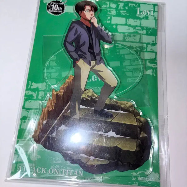 [BUNJANG] Attack on Titan Shingeki no Kyojin 10th Anniversary Levi Childhood Acrylic Stand / 미개봉) 진격의거인 엔스카이 10주년 리바이 유년기 아크릴 스탠드 진격거