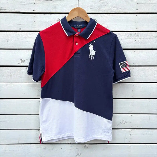 [BUNJANG] Polo Ralph Lauren Big Pony Short Sleeve Polo Shirt Women's M / Polo 폴로 빅포니 반팔 카라티