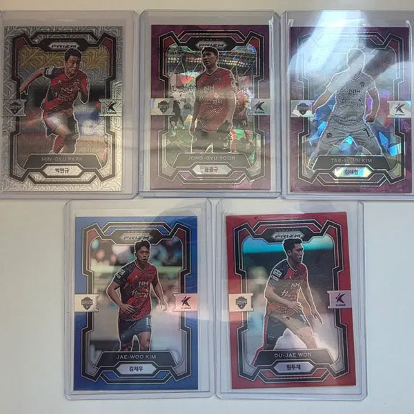 [BUNJANG] 2024 Panini K League Prism Kimcheon Sangmu Limited Edition Trading Cards / 2024 파니니 K리그 프리즘 김천상무 (한정 랏)
