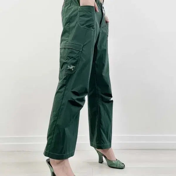 [BUNJANG] Arc'teryx Women's Cargo Pants Dark Green M / 아크테릭스 우먼스 카고 팬츠 다크그린 M
