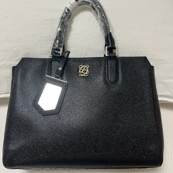 [BUNJANG] Louis Quatorze Black Leather Tote Bag / 루이까또즈 토트백 새제품/ 가죽 클리닝까지 완료