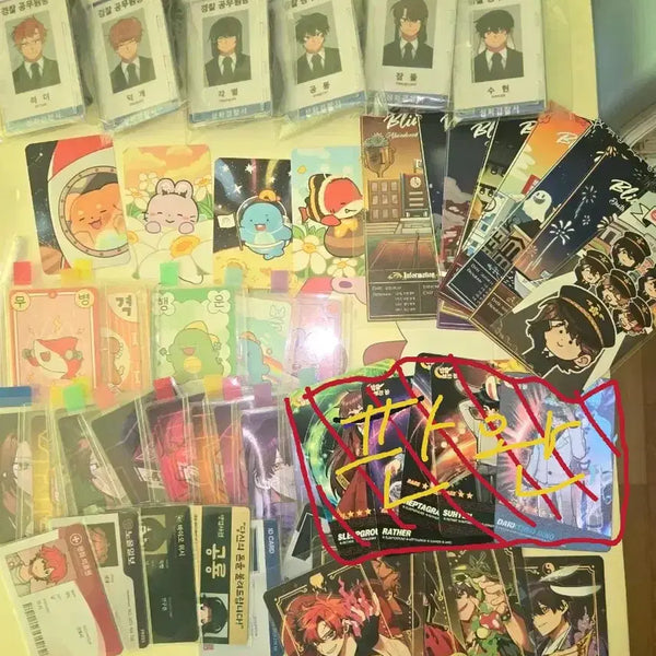 [BUNJANG] Jamtteul Pixelly Card Bundle Set / 잠뜰 픽셀리 카드 일괄 판매