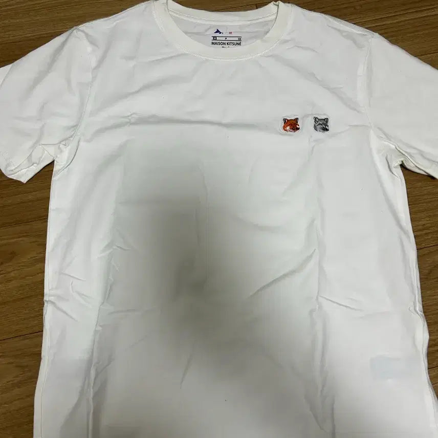 [BUNJANG] Maison Kitsuné Fox Logo Short Sleeve T-Shirt / 메종 키츠네 반팔티