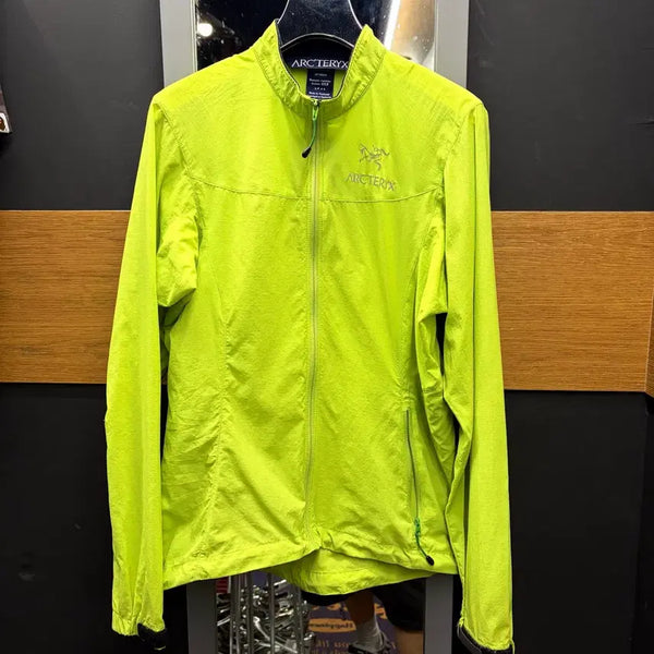 [BUNJANG] Arc'teryx Ultralight Windshell Jacket - Lime / 아크테릭스 초경량 윈드쉘 라임 바람막이