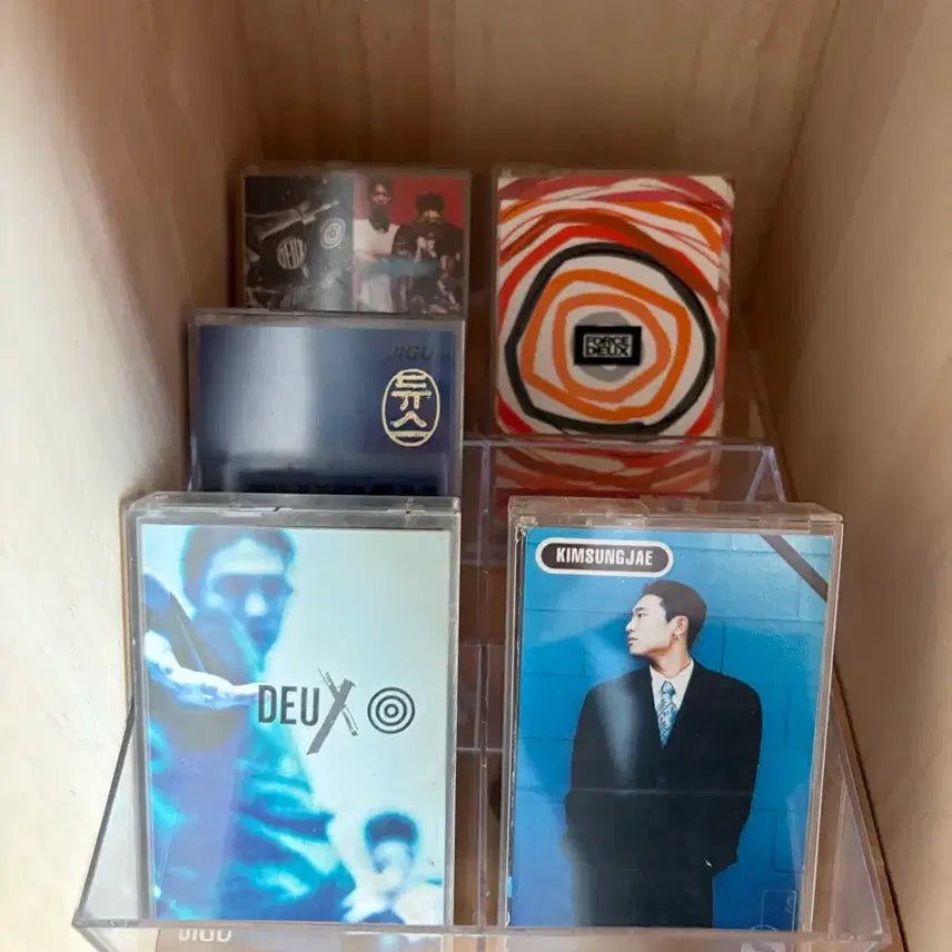 [BUNJANG] DEUX Cassette Tape Bundle Set / 듀스 DEUX 카세트 테이프 일괄