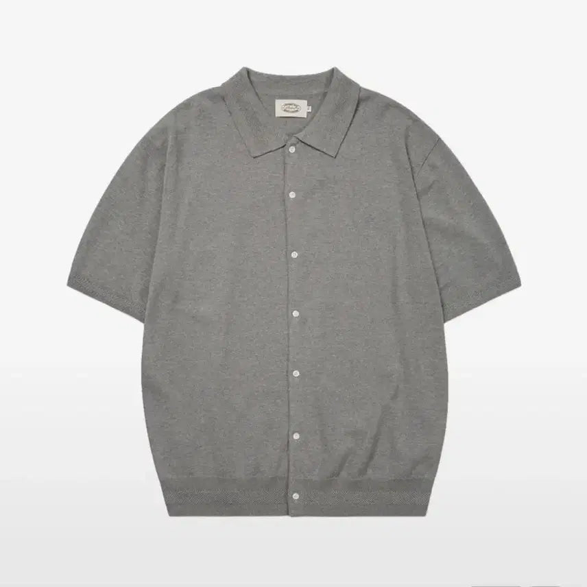 [BUNJANG] Ampist Half-Sleeve Cardigan Grey L / 암피스트 반팔가디건 그레이 L