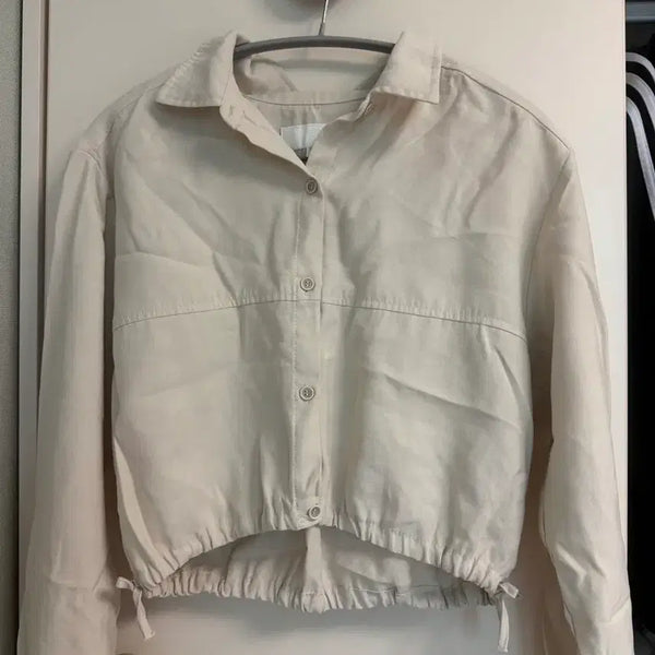[BUNJANG] Zara String Detail Button-Up Shirt / 자라 셔츠