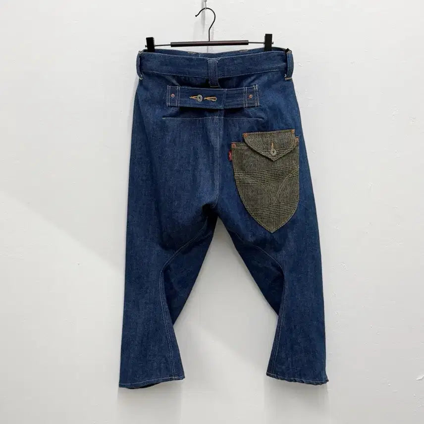 [BUNJANG] Junya Watanabe x Levi's Red 4th Curved Silhouette Denim Pants / (28~30) 준야와타나베 X 리바이스 레드 4th