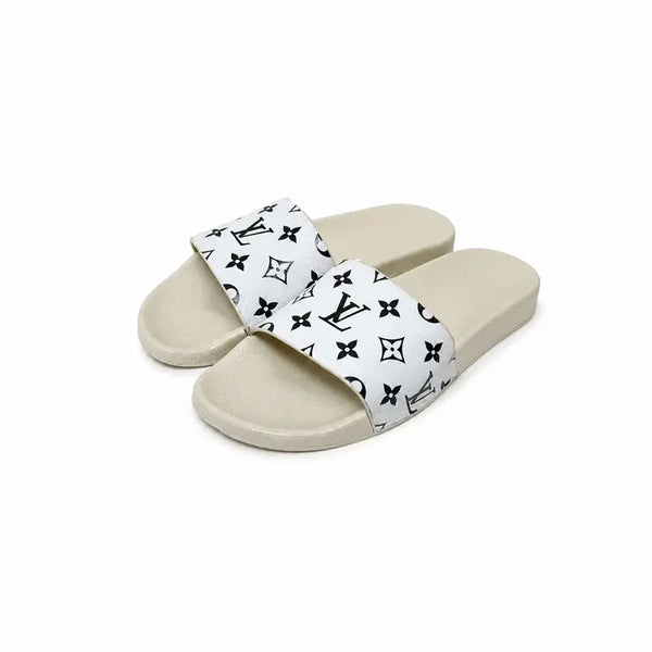 [BUNJANG] Louis Vuitton Monogram Waterfront Mule Slippers / { 7 } 루이비통 모노그램 워터프론트 뮬 슬리퍼