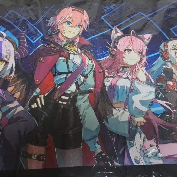 [BUNJANG] Hololive HoloX 1st Anniversary Desk Mat / 홀로라이브 홀록스 1주년 기념 장패드